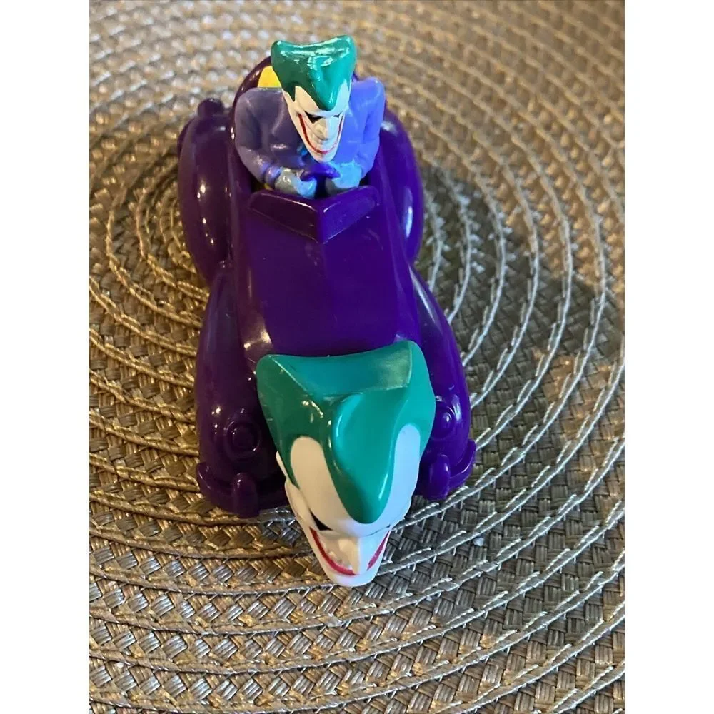 1993 McDonalds Purple Joker Car Vintage Batman Dc Comics
